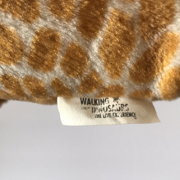 Vintage Walking with Dinosaurs Plush Dinosaur Raptor - Picture 3 of 4